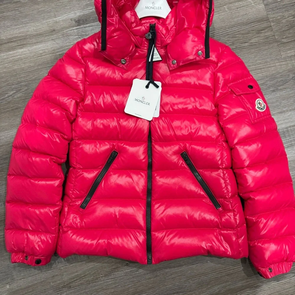 Moncler Bady Giubbotto Hot Pink Puffer Jacket Coat